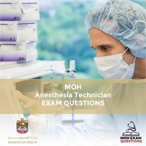 MOH Anesthesia Technician Exam Questions