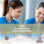 MOH Assistant Nurse Exam Questions