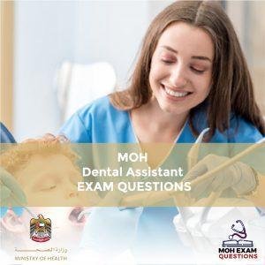 MOH Dental Assistant Exam Questions