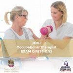 MOH Occupational Therapist Exam Questions