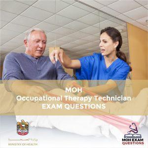 MOH Occupational Therapy Technician Exam Questions