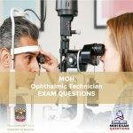 MOH Ophthalmic Technician Exam Questions