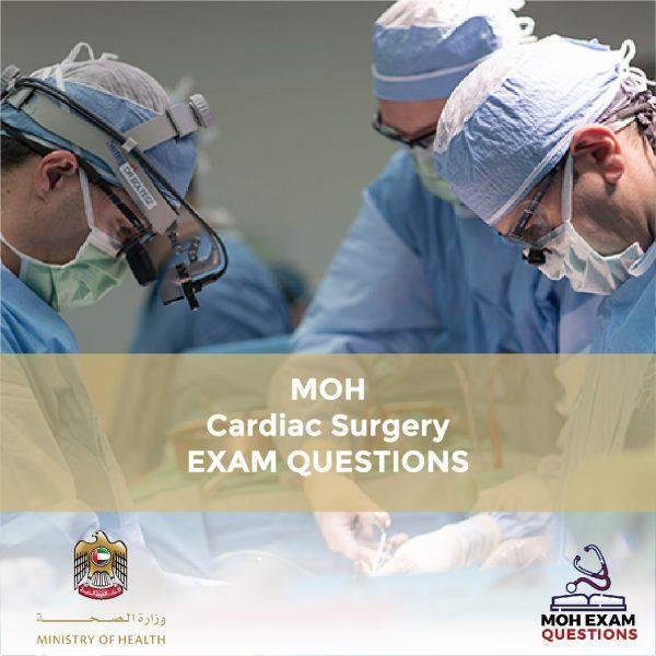 MOH Cardiac Surgery Exam Questions