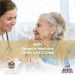 MOH Geriatric Medicine Exam Questions