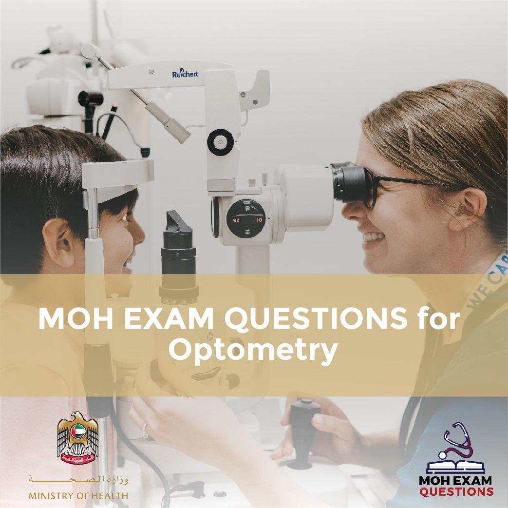 MOH Exam Questions for Optometry