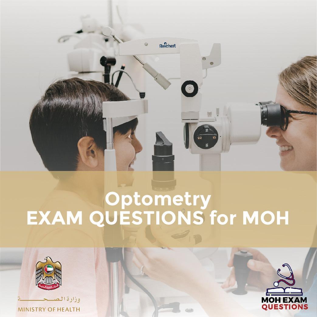 Optometry Exam Questions for MOH