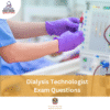 MOH Dialysis Technologist Exam Questions