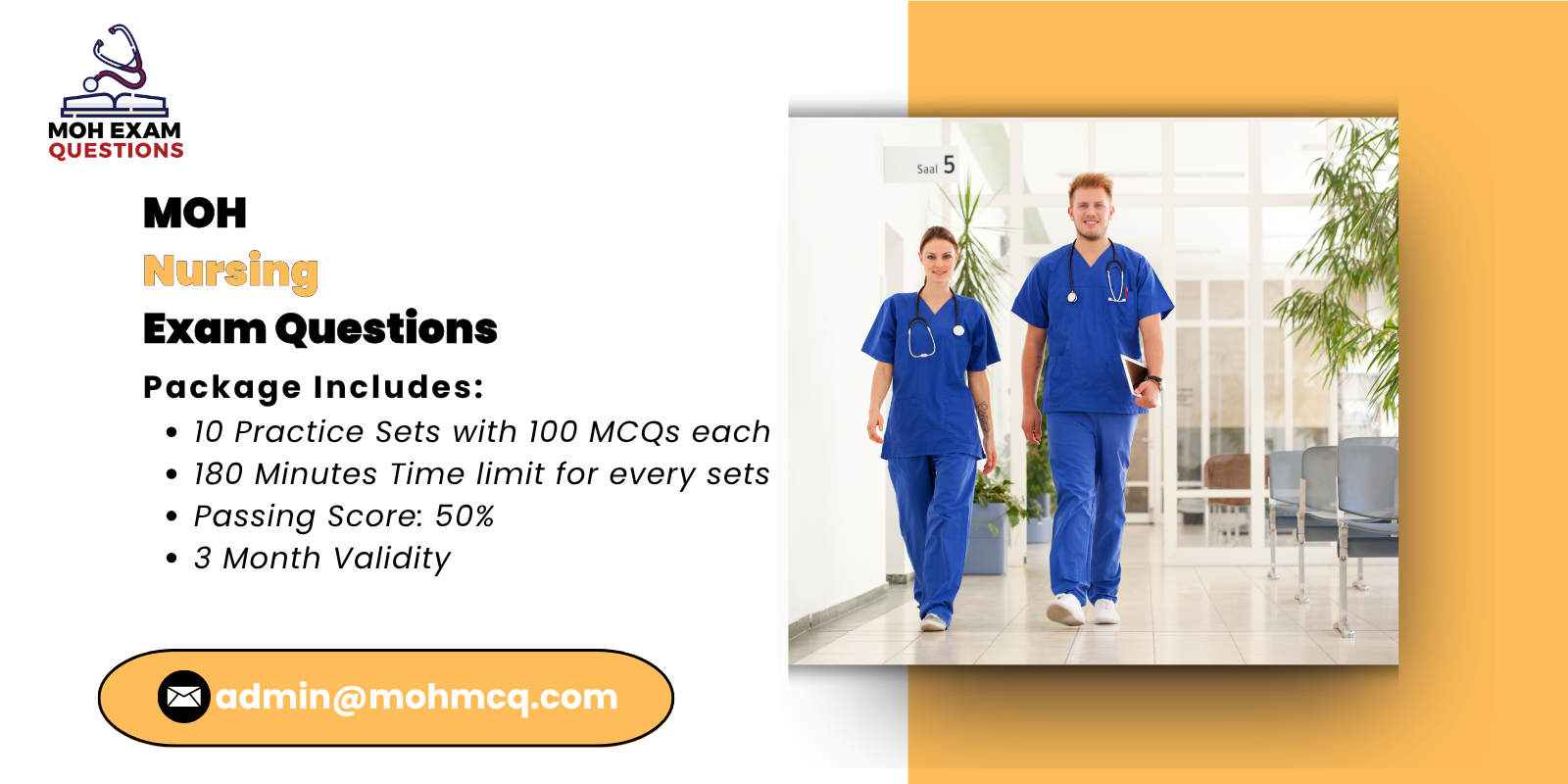 MOH Nursing Exam Questions