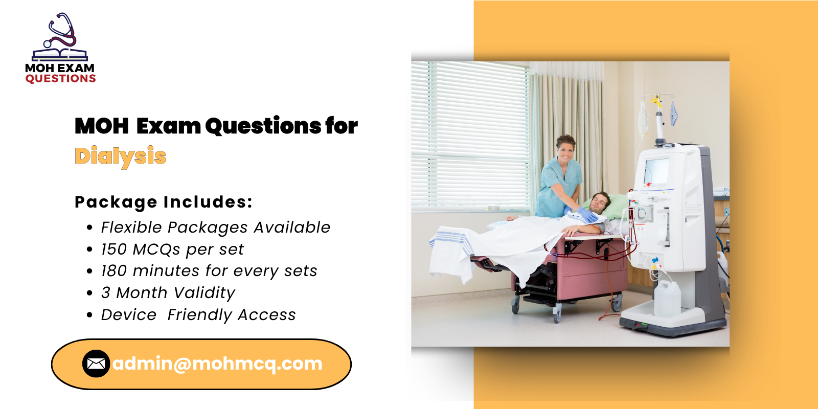 MOH Exam Questions for Dialysis