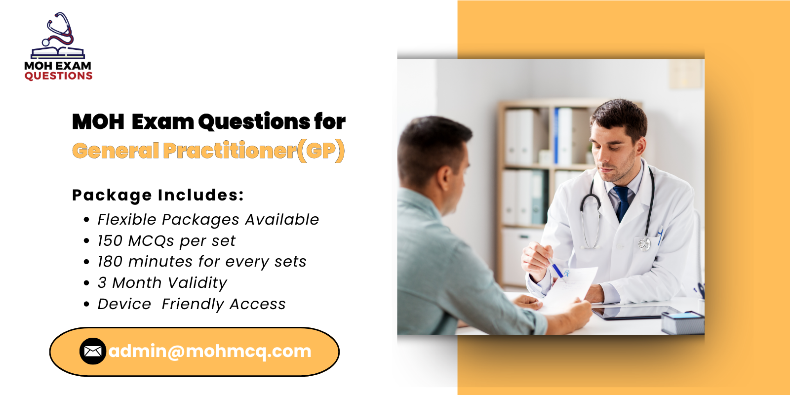 MOH Exam Questions for General Practitioner(GP)