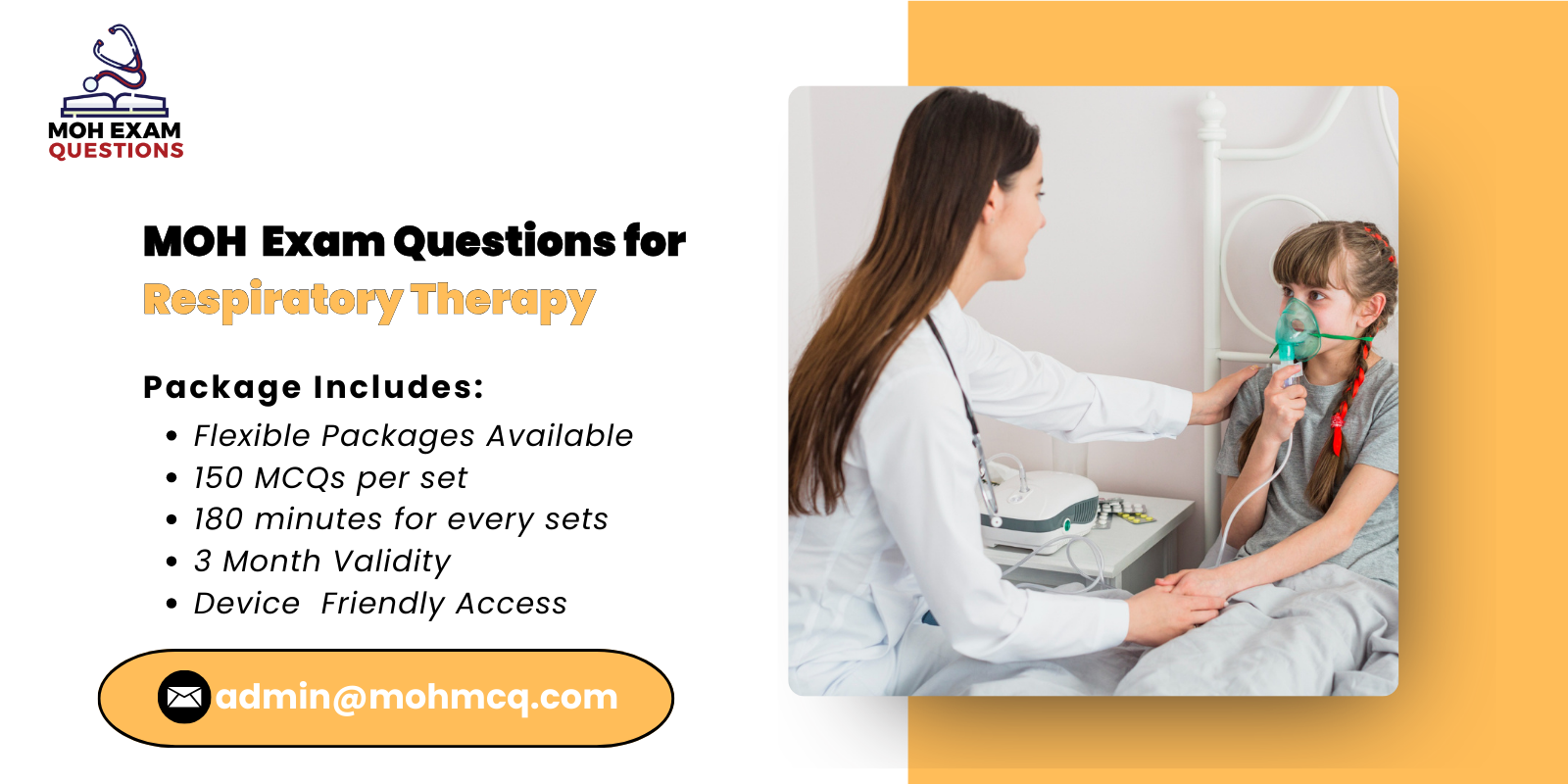 MOH Exam Questions for Respiratory Therapy