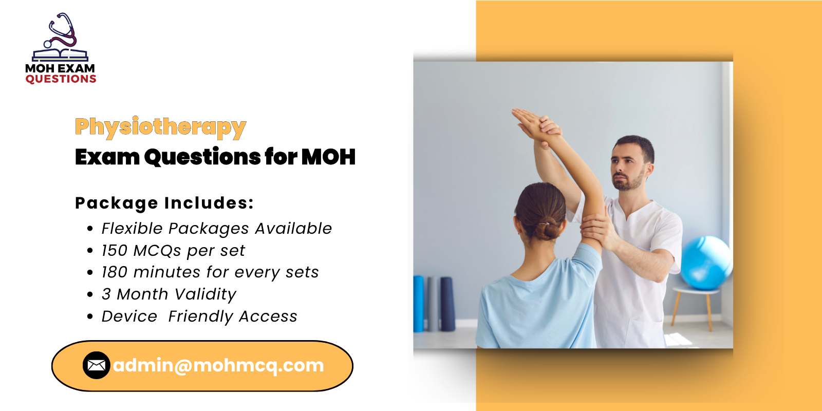 Physiotherapy Exam Questions for MOH